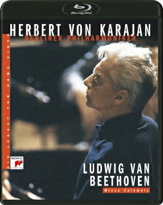 Beethoven ベートーヴェン / ミサ・ソレムニス　ヘルベルト・フォン・カラヤン＆ベルリン・フィル、レッラ・クベッリ、トゥルデリーゼ・シュミット、他 【BLU-RAY DISC】
