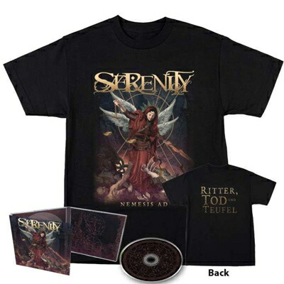 【輸入盤】 Serenity セレニティー / Nemesis A.d. Digipak Cd + T-shirt Bundle (S Size) 【CD】