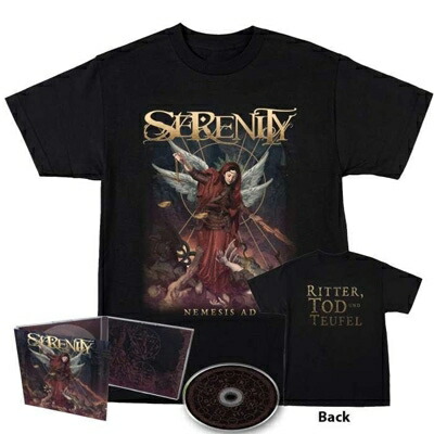 【輸入盤】 Serenity セレニティー / Nemesis A.d. Digipak Cd + T-shirt Bundle (L Size) 【CD】