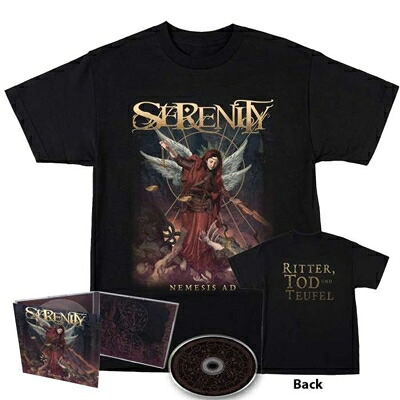 【輸入盤】 Serenity セレニティー / Nemesis A.d. Digipak Cd + T-shirt Bundle (Xl Size) 【CD】