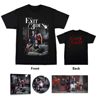 【輸入盤】 Exit Eden / Femmes Fatales Digipak Cd + T-shirt Bundle (L Size) 【CD】