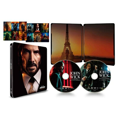 ジョン・ウィック：コンセクエンス Blu-ray コレクターズ・エディション【数量限定スチールブック仕様・日本オリジナルデザイン】 【BLU-RAY DISC】