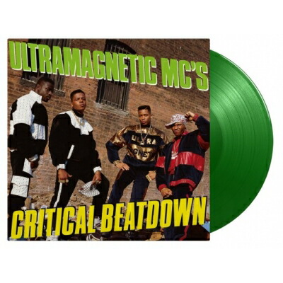 Ultramagnetic Mc's ウルトラマグネティックエムシーズ / Critical Beatdown: Expanded Edition (グリーン・ヴァイナル仕様 / 2枚組 / 180グラム重量盤レコード / Music On Vinyl) 【LP】