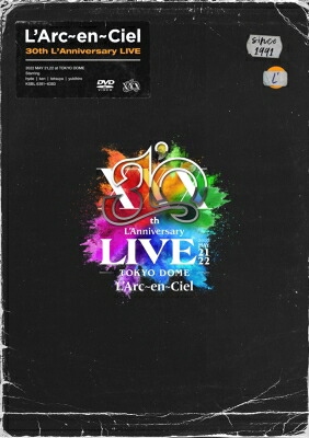 L'Arc-en-Ciel ラルクアンシエル / L'Arc～en～Ciel 30th L'Anniversary LIVE (3DVD) 【DVD】｜HMV＆BOOKS online 1号店