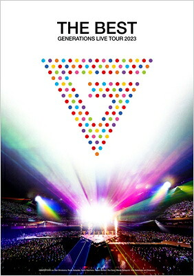 GENERATIONS from EXILE TRIBE / GENERATIONS 10th ANNIVERSARY YEAR GENERATIONS LIVE TOUR 2023 ”THE BEST” (2DVD) 【DVD】