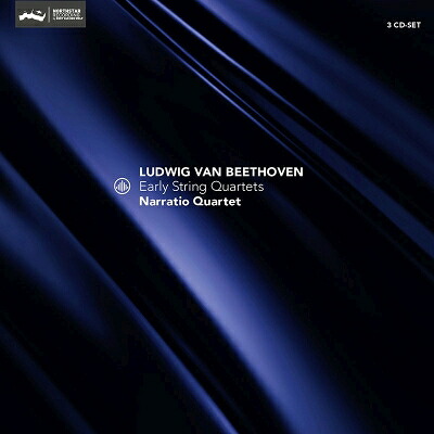 【輸入盤】 Beethoven ベートーヴェン / 初期弦楽四重奏曲集～第1番、第2番、第3番、第4番、第5番、第6番　ナラティオ四重奏団（3CD） 【CD】