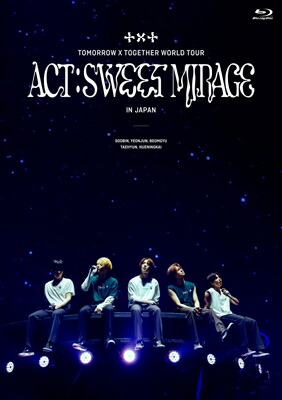 TOMORROW X TOGETHER / TOMORROW X TOGETHER WORLD TOUR ＜ACT : SWEET MIRAGE＞ IN JAPAN 【通常盤・初回プレス】 (2Blu-ray) 【BLU-RAY DISC】