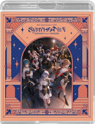 にじさんじ / にじさんじ 5th Anniversary LIVE 「SYMPHONIA」 通常版 Day1 [Blu-ray] 【BLU-RAY DISC】