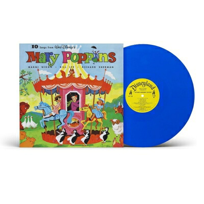 Disney / 10 Songs From Mary Poppins (ブルー・ヴァイナル仕様 / アナログレコード) 【LP】