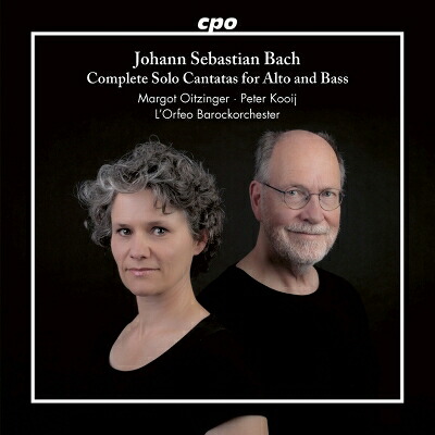 【輸入盤】 Bach, Johann Sebastian バッハ / アルトとバスのための独唱カンタータ全集　マーゴット・オイツィンガー、ペーター・コーイ、ミヒ・ガイック＆オルフェオ・バロック管弦楽団（2CD） 【CD】