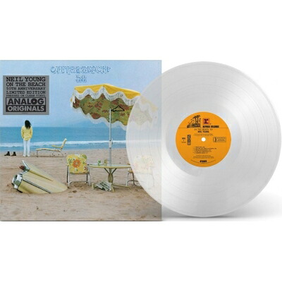 Neil Young ニールヤング / On The Beach (50th Anniversary Vinyl) (クリアヴァイナル仕様 / アナログレコード) 【LP】