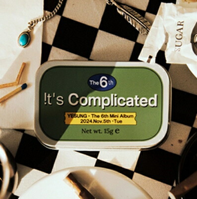 楽天市場】YESUNG - The 6th Mini Album 「It's Complicated
