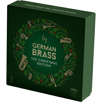 【輸入盤】 ジャーマン・ブラス／クリスマス・エディション（5CD） 【CD】