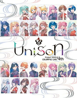 プロジェクトセカイ カラフルステージ! feat. 初音ミク / プロジェクトセカイ COLORFUL LIVE 4th - Unison - 【初回限定盤】(3Blu-ray) 【BLU-RAY DISC】