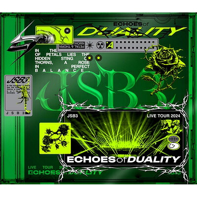 三代目 J SOUL BROTHERS from EXILE TRIBE / 三代目J SOUL BROTHERS LIVE TOUR 2024 ”ECHOES OF DUALITY” (Blu-ray+CD) 【BLU-RAY DISC】