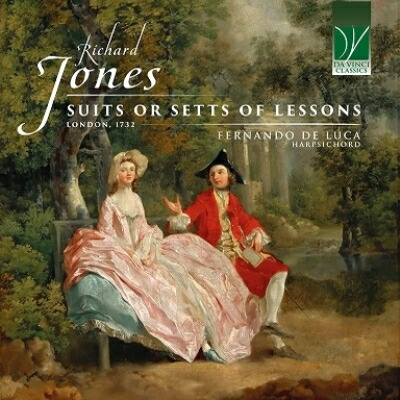 【輸入盤】 ジョーンズ、リチャード（c.1680-1744） / 組曲またはレッスン曲集　フェルナンド・デ・ルカ（チェンバロ）（2CD） 【CD】