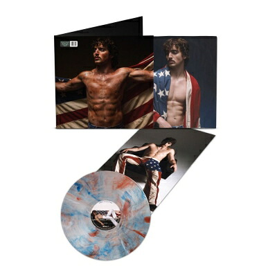Benson Boone / American Heart (レッドホワイトブルーマーブル透明) 【LP】