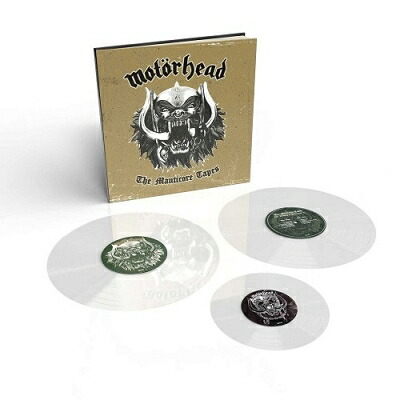 Motorhead モーターヘッド / Manticore Tapes (Deluxe Bookpack)(クリアブルーヴァイナル仕様 / 2枚組アナログレコード+7インチシングルレコード) 【LP】