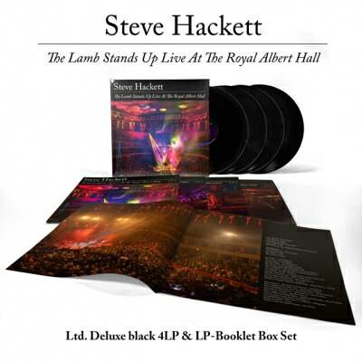 Steve Hackett スティーブハケット / Lamb Stands Up Live At The Royal Albert Hall (4枚組アナログレコード) 【LP】