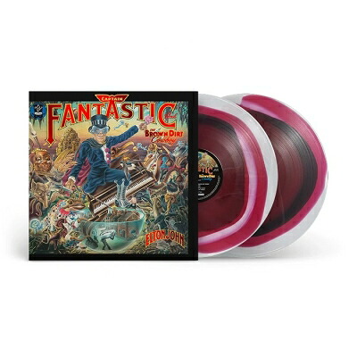 Elton John エルトンジョン / Captain Fantastic And The Brown Dirt Cowboy(50th Anniversary Edition) (カラーヴァイナル仕様 / 2枚組アナログレコード) 【LP】