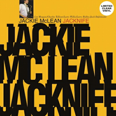 Jackie Mclean ジャッキーマクレーン / Jacknife (Clear Vinyl) 【LP】