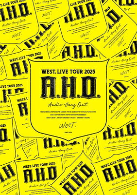 WEST. / WEST. LIVE TOUR 2025 A.H.O. -Audio Hang Out- (2DVD) 【DVD】