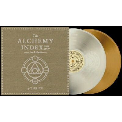 Thrice トリース / Alchemy Index Vols. III & IV: Air & Earth (カラーヴァイナル仕様 / 45回転 / 2枚組アナログレコード) 【LP】