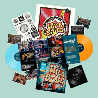 Wild Style オリジナルサウンドトラック (ブルー＆オレンジ・ヴァイナル仕様 / 2枚組アナログレコード) 【LP】