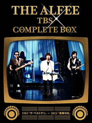 THE ALFEE アルフィー / THE ALFEE TBS COMPLETE BOX - 1983「ザ・ベストテン」～ 2024「音楽の日」 - (5Blu-ray) 【BLU-RAY DISC】