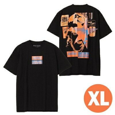 Hit Me Hard And Soft 3D Film S / S Tee Black XL 【Goods】