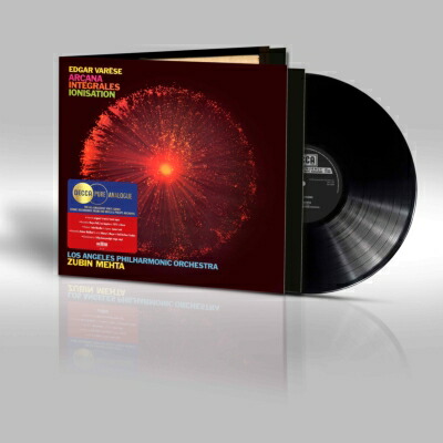 ヴァレーズ、エドガー（1883-1965） / アルカナ、アンテグラル、イオニザシオン ズービン・メータ（180グラム重量盤レコード） 【LP】