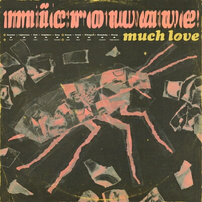 Microwave / Much Love (10 Year Anniversary Edition) (Clear Pink Swirl Vinyl) 【LP】