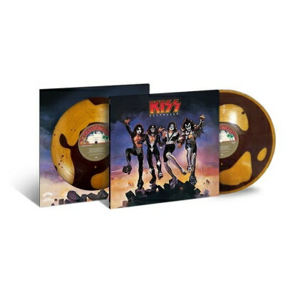 Kiss キッス / Destroyer 50th Anniversary Liquid-filled Vinyl 【LP】