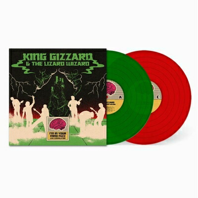 King Gizzard & The Lizard Wizard / I'm In Your Mind Fuzz Live (Green / Red Vinyl) 【LP】