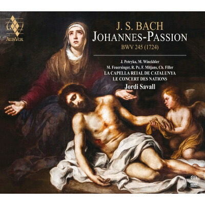 【輸入盤】 Bach, Johann Sebastian バッハ / ヨハネ受難曲　ジョルディ・サヴァール＆ル・コンセール・デ・ナシオン、ラ・カペラ・レイアル・デ・カタルーニャ（2SACD） 【SACD】