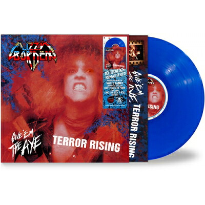 Lizzy Borden リジーボーデン / Give 'em The Axe & Terror Rising (Blue) 【LP】