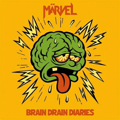 Marvel / Brain Drain Diaries (Green Vinyl) 【LP】
