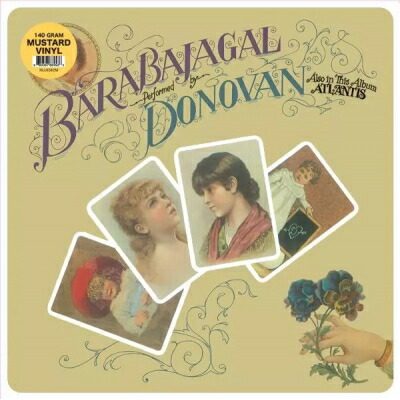 Donovan ドノバン / Barabajagal (カラーヴァイナル仕様 / アナログレコード) 【LP】