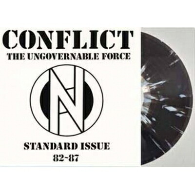 Conflict / Standard Issue Part 1 82-87 (Black With White Splatters Vinyl) 【LP】