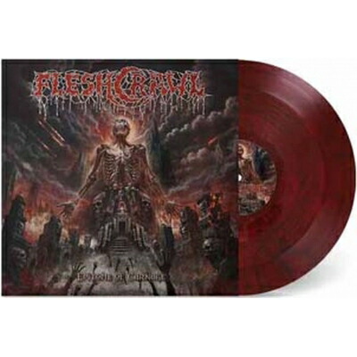 Fleshcrawl / Epitome Of Carnage (Carnivorous Wrath Marbled Vinyl) 【LP】