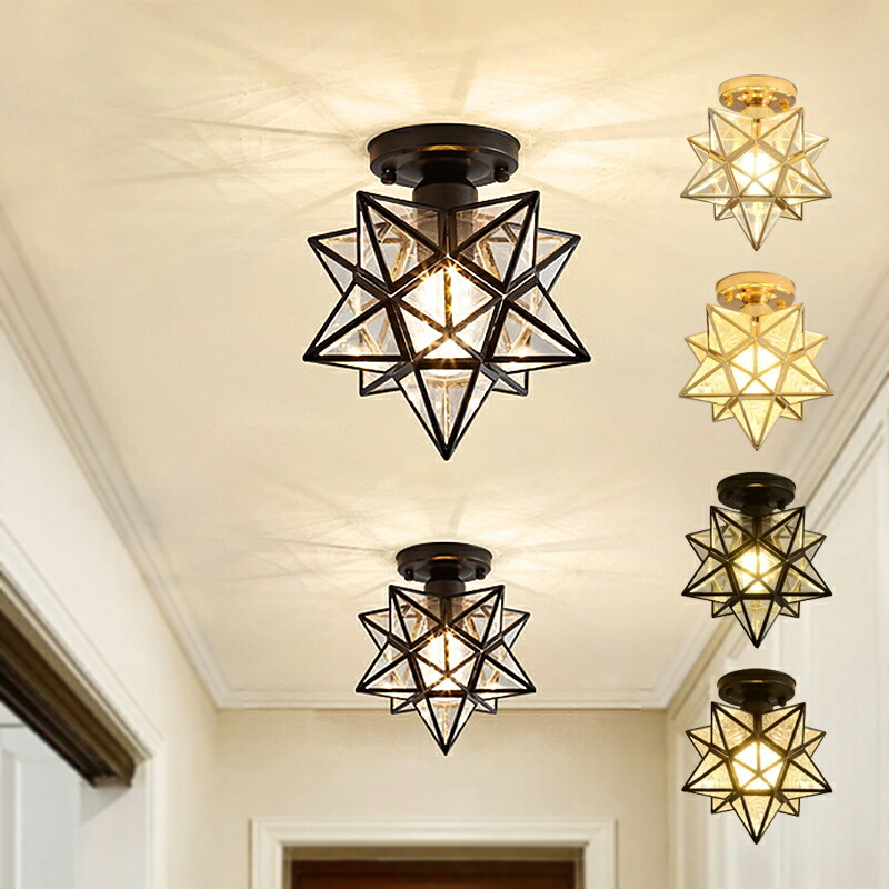 楽天市場】シーリングライト 星型 スター 北欧 6畳 LED対応 シンプル