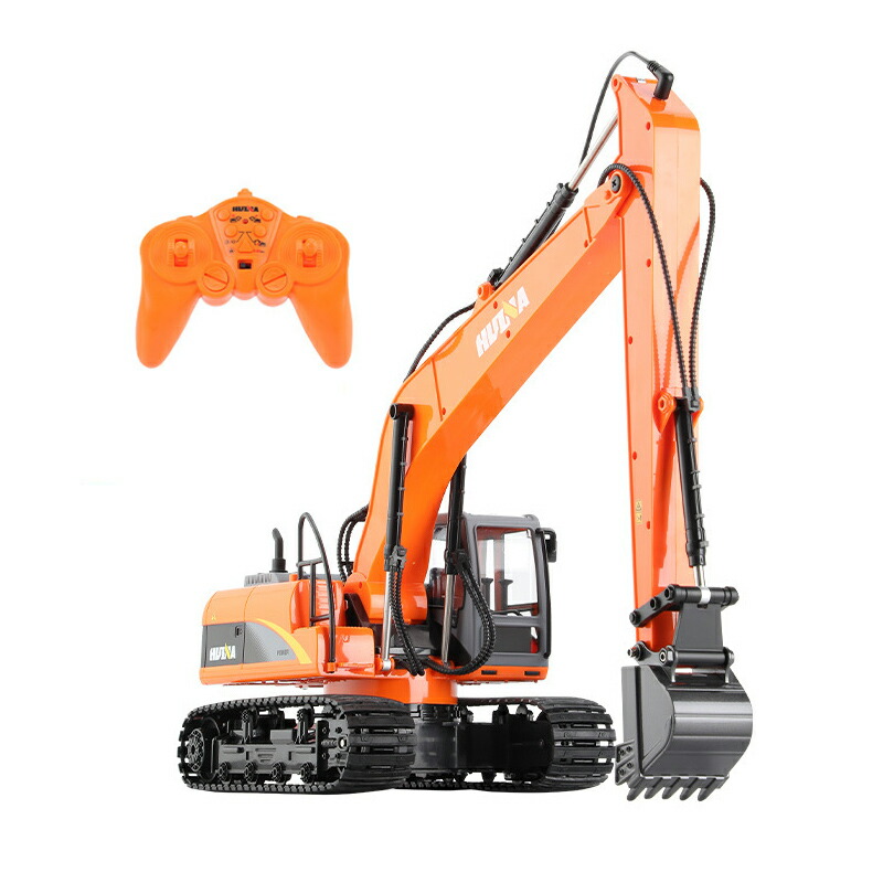 楽天市場】京商 リアルパワーショベル R/C はたらく車 ショベル