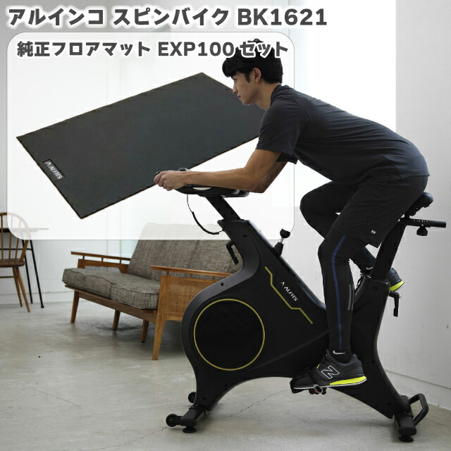 キナリ・ベージュ 専用 アルインコ スピンバイク1621（マット付