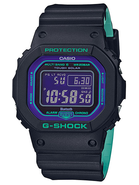 G-SHOCK GWB5600 電波ソーラー Bluetooth フルメタル GショックGWB5600 メタルカスタ厶電波ソーラーBluetooth