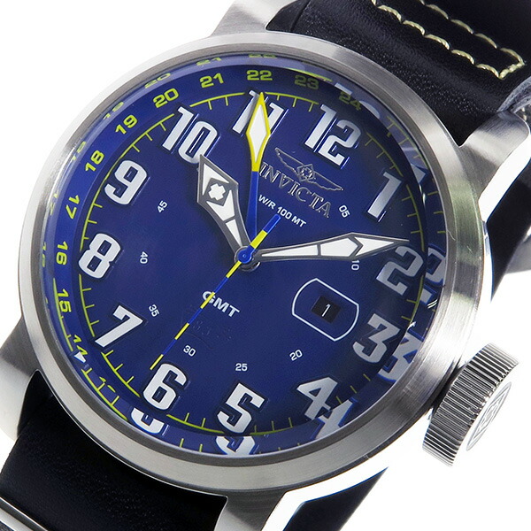 Invicta ブルー クロノグラフ 腕時計 楽天市場】インヴィクタ INVICTA クオーツ クロノ メンズ 腕時計