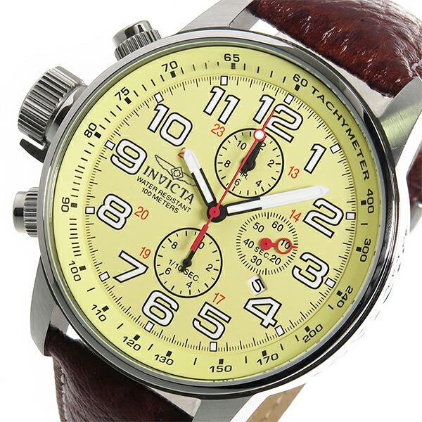 インヴィクタ INVICTA クロノ クオーツ メンズ 腕時計 2772 アイボリー 18,269円