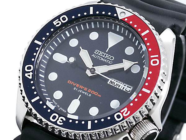 セイコー SEIKO ダイバー ネイビーボーイ 自動巻き 日本製 腕時計 SKX009J/SKX009J1