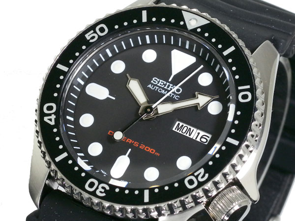 楽天市場 セイコー Seiko ダイバー ブラックボーイ 自動巻き 腕時計 Skx007k1 ハピネスセレクトショップ