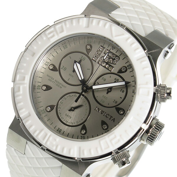インヴィクタ INVICTA クオーツ クロノ レディース 腕時計 90278 シルバー