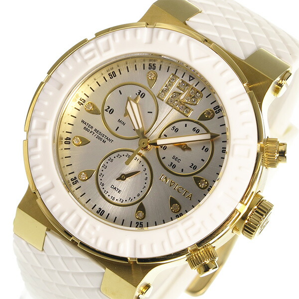 インヴィクタ INVICTA クオーツ レディース 腕時計 90281 シルバー｜ハピネスセレクトショップ